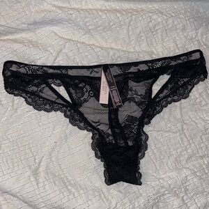 Victoria secret very sexy lace thong size large